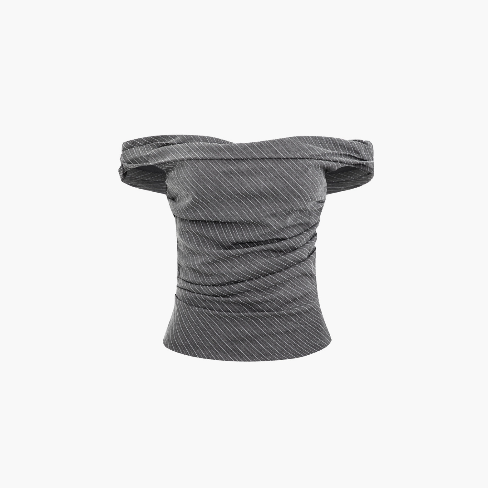 Reveré™ | Haut À Rayures Off-Shoulder