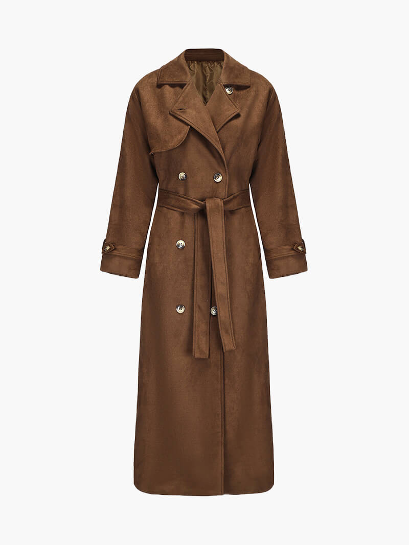 Reveré™ | Trench-coat en daim