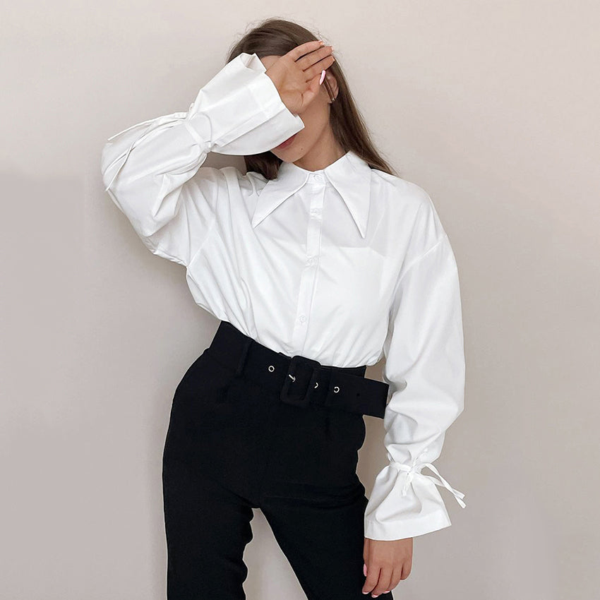 Reveré™ | Blouse Avec Collier Déclaratif