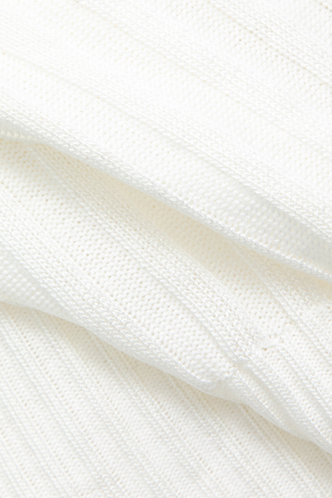 Reveré™ | Top Court À Encolure Croisée Côtelé