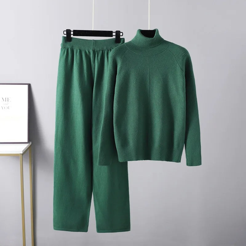 Reveré™ | Ensemble deux pièces Lounge en tricot torsadé