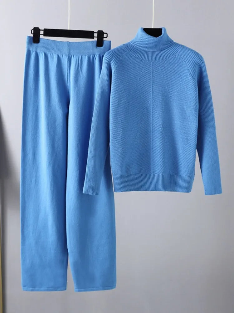 Reveré™ | Ensemble deux pièces Lounge en tricot torsadé