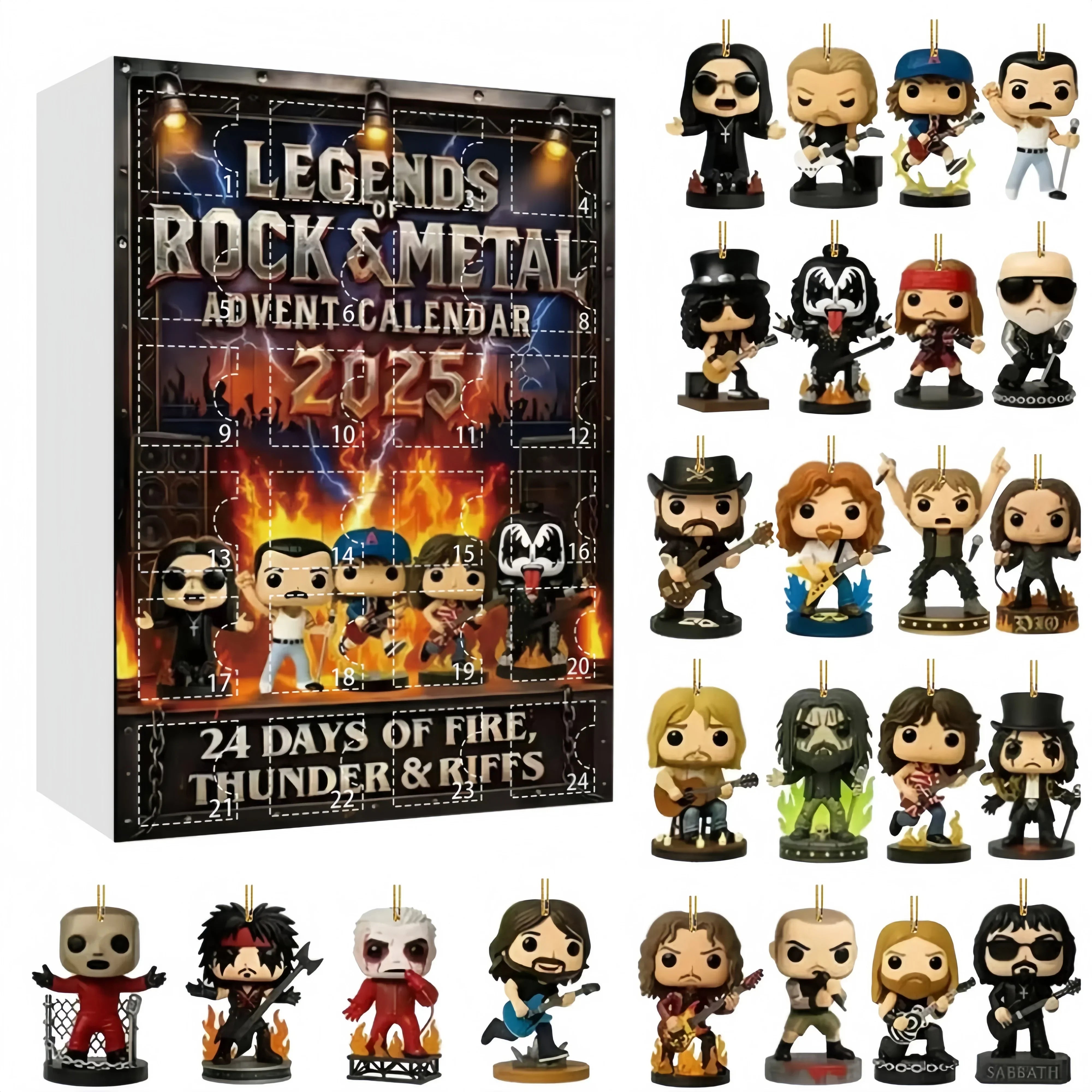Calendrier de l'Avent Legends of Rock & Metal™ 2025