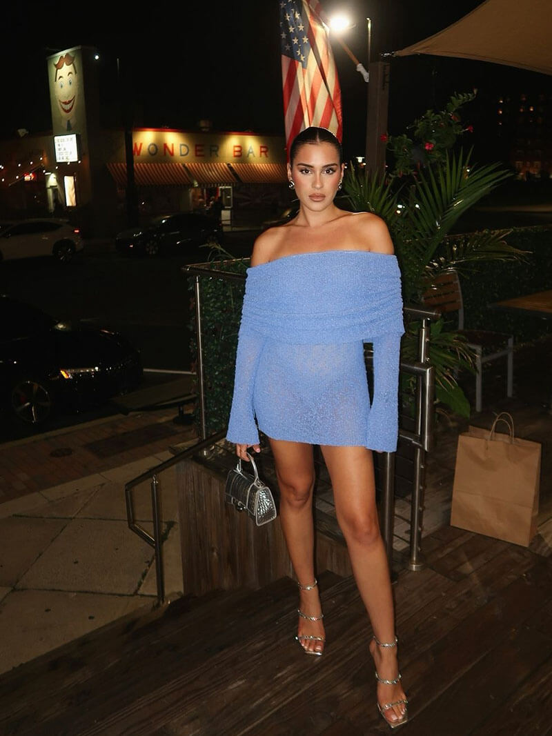 Reveré™  | Mini robe enveloppée